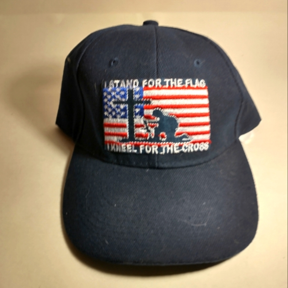 I  Stand for the Flag I Kneel for the Cross  Cap